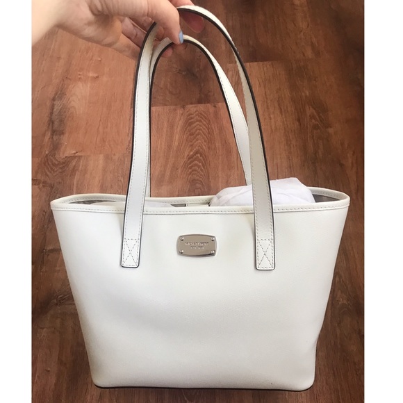 Michael Kors Handbags - All White Michael Kors Purse